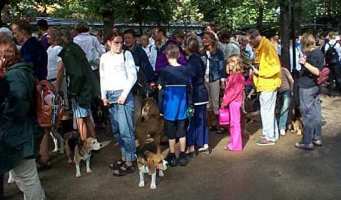 Tivoli hundeparade Eurasier 2002