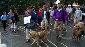 Tivoli hundeparade Eurasier 2002