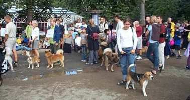 Tivoli hundeparade Eurasier 2002